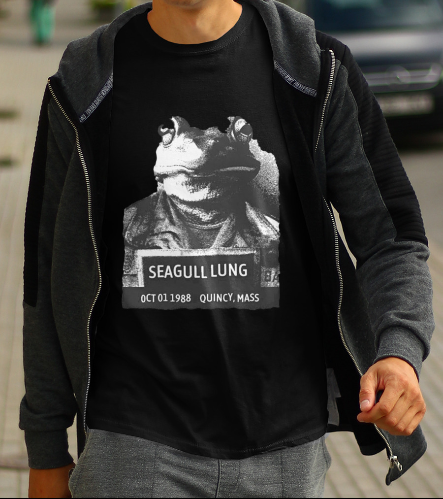 Mrballen Wearing Seagull Lung Oct 01 1988 Quincy Mass T-Shirt