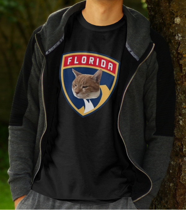 Paul Maurice Florida Cat NHL T-Shirt