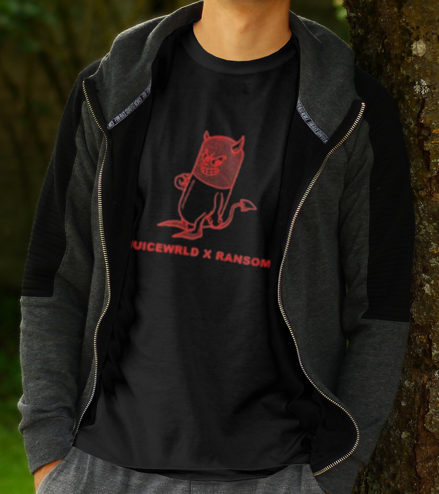 JUICE WRLD X RANSOM Devil Capsule T-Shirt