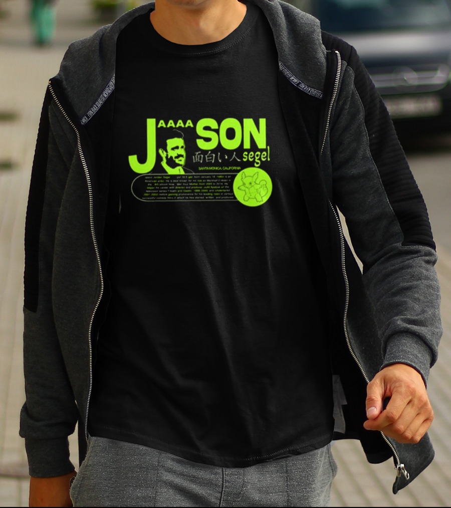 Jaaaason Segel Santamonica California T-Shirt