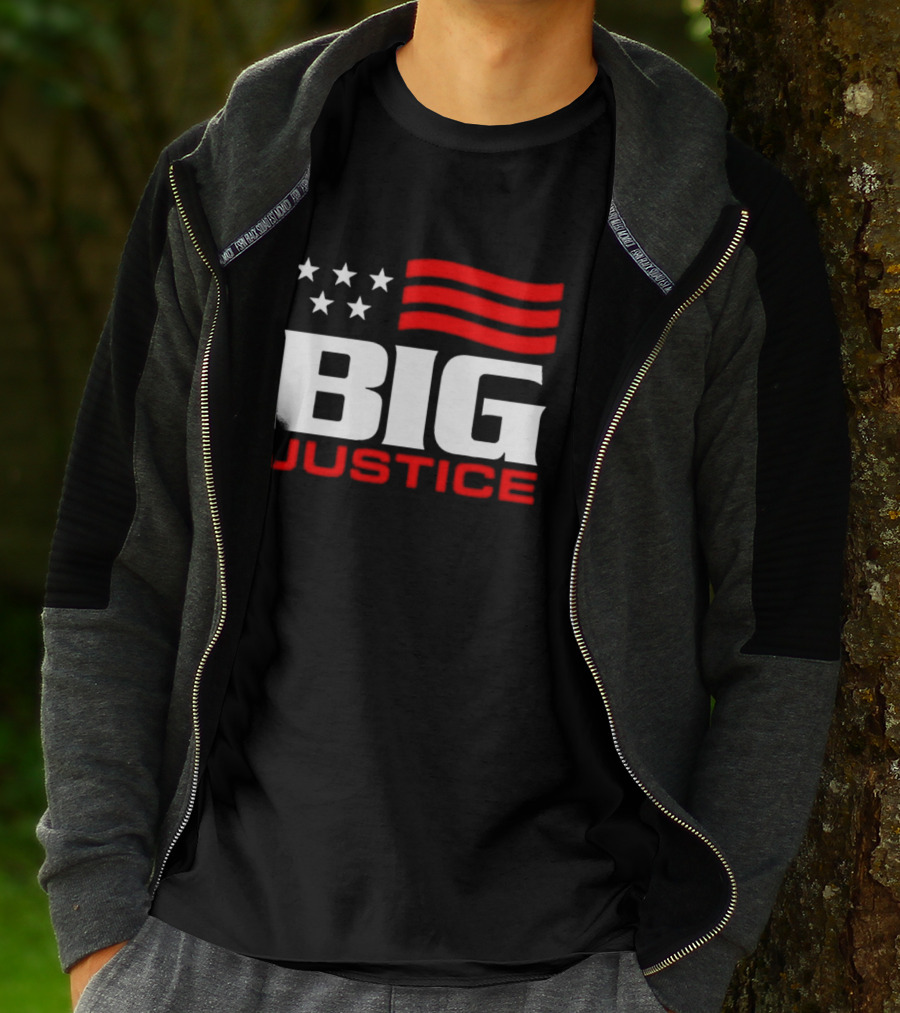 BIG JUSTICE American Flag T-Shirt