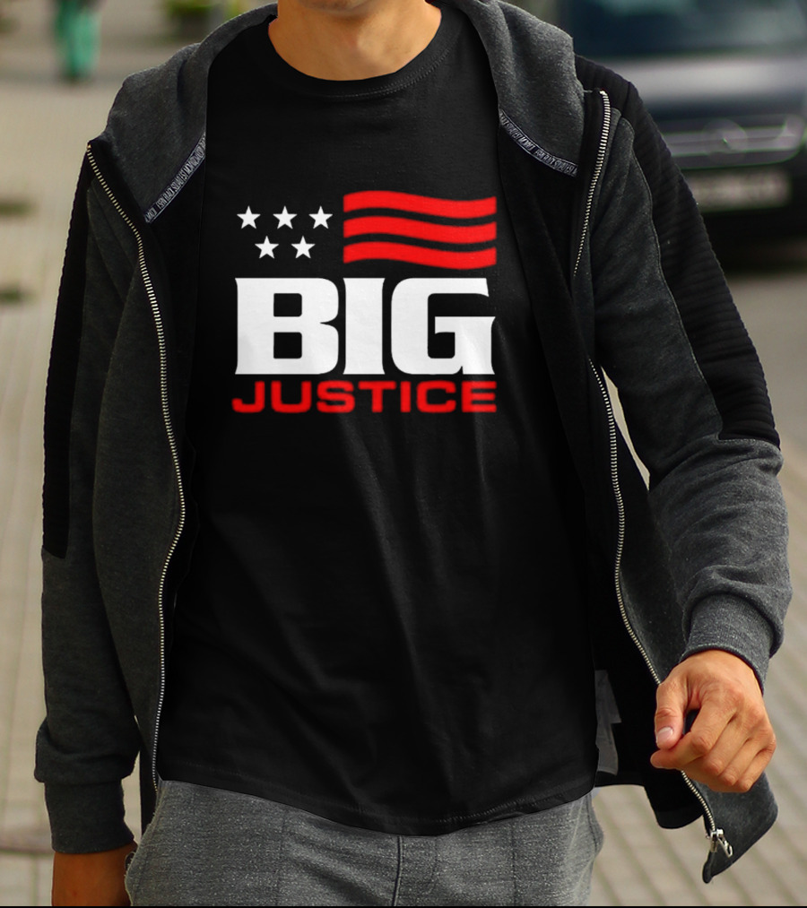 BIG JUSTICE American Flag T-Shirt