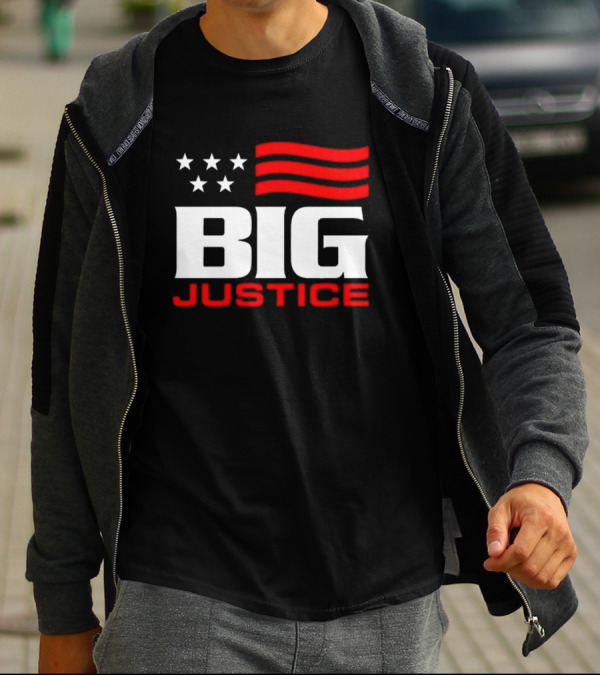 BIG JUSTICE American Flag T-Shirt