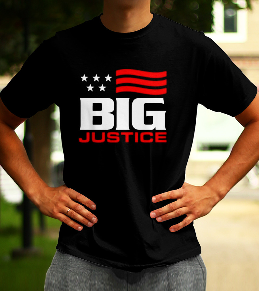 BIG JUSTICE American Flag T-Shirt