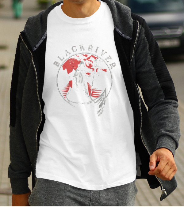 Blackriver The Ferryman Charon Mythology Circle T-Shirt