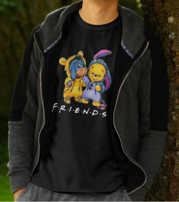 Winnie The Pooh And Eeyore Friends Best Friends For Life Mates T-Shirt
