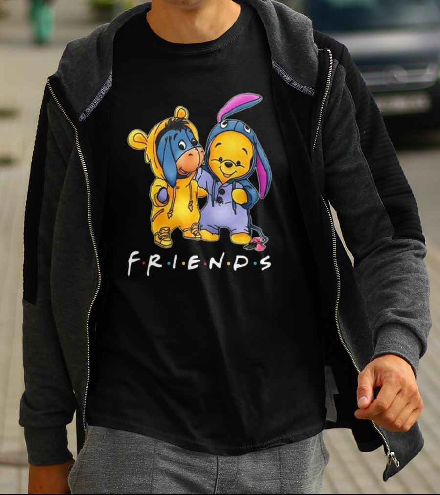 Winnie The Pooh And Eeyore Friends Best Friends For Life Mates T-Shirt