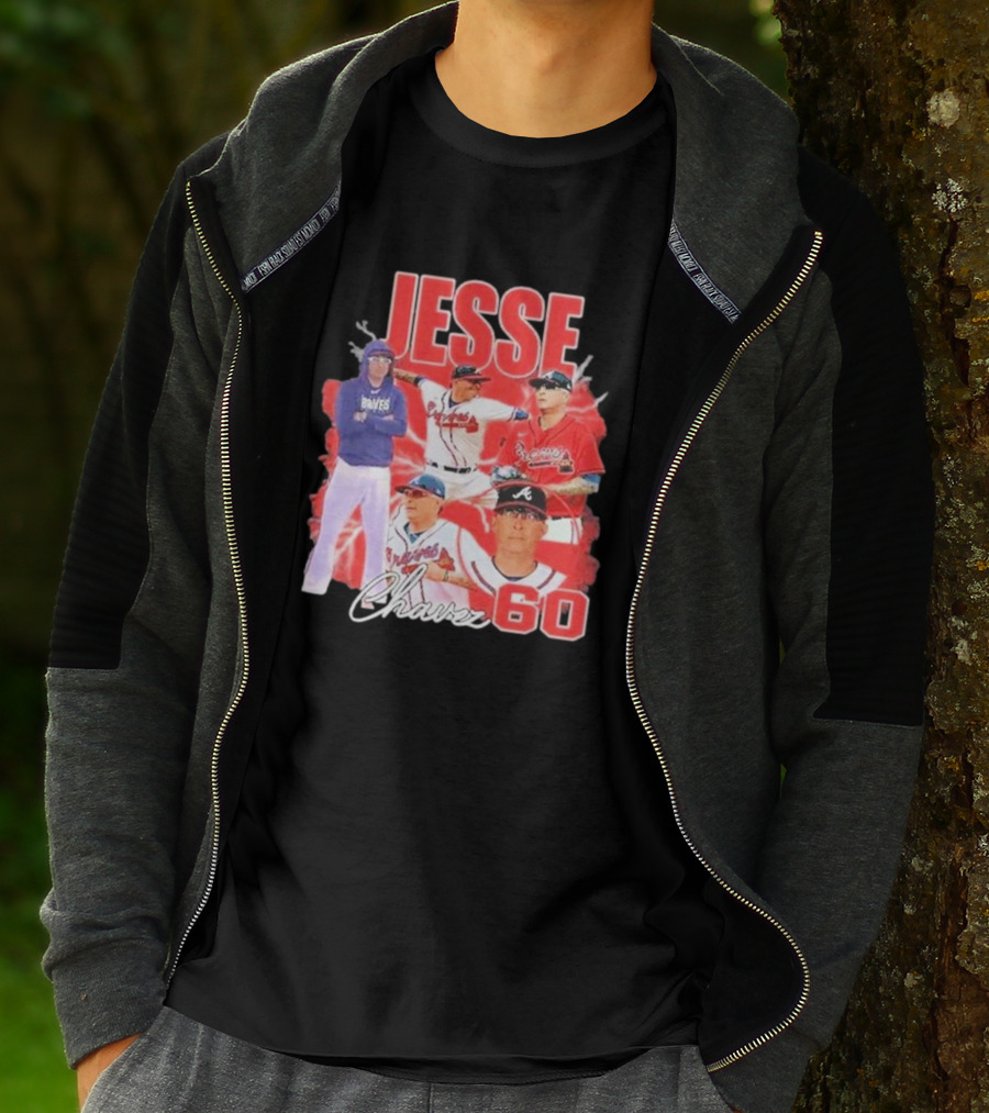 Braves Jesse Chavez 60 T-Shirt