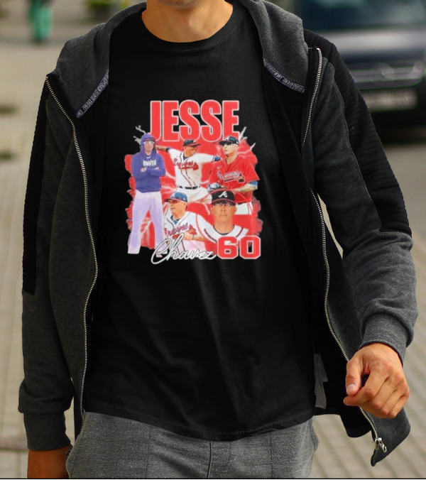 Braves Jesse Chavez 60 T-Shirt
