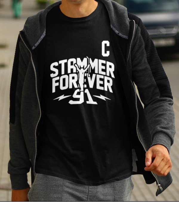 Stammer Forever 91 Hockey Captain Tribute Thank You Stammer T-Shirt