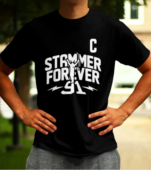 Stammer Forever 91 Hockey Captain Tribute Thank You Stammer T-Shirt