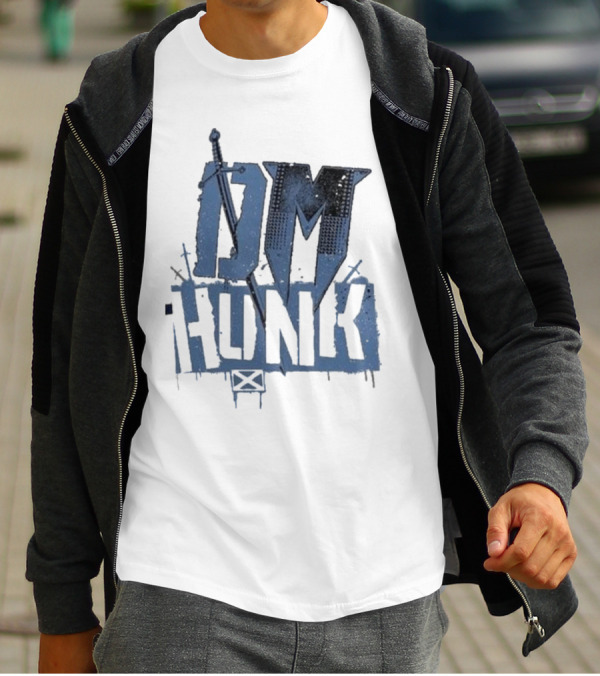 DM Hunk Sword Elements Drew Mcintyre Ringer T-Shirt