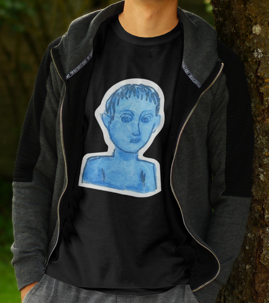 Hardest Fit Pics Blue Boii Iconic Blue T-Shirt