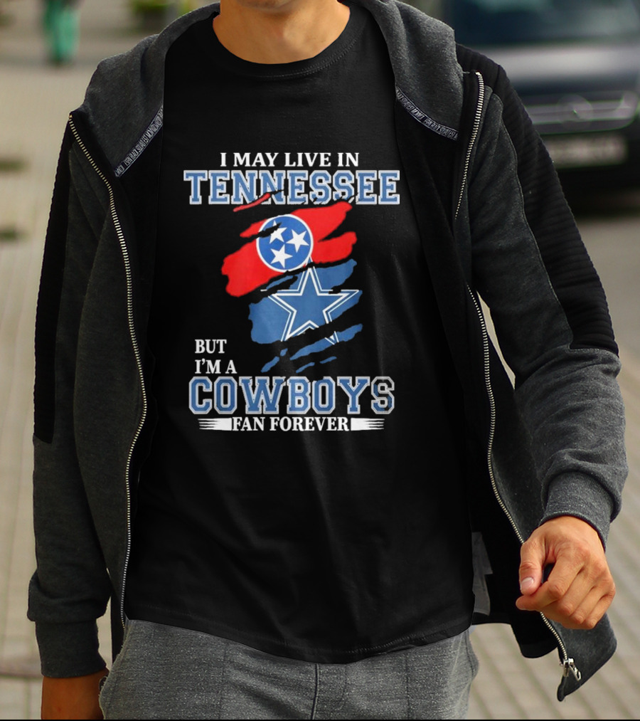 Tennessee Resident Dallas Cowboys Fan Forever NFL Loyalty T-Shirt