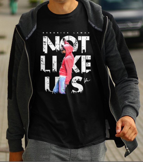 Kendrick Lamar Not Like Us Signature Hoodie Cityscape T-Shirt
