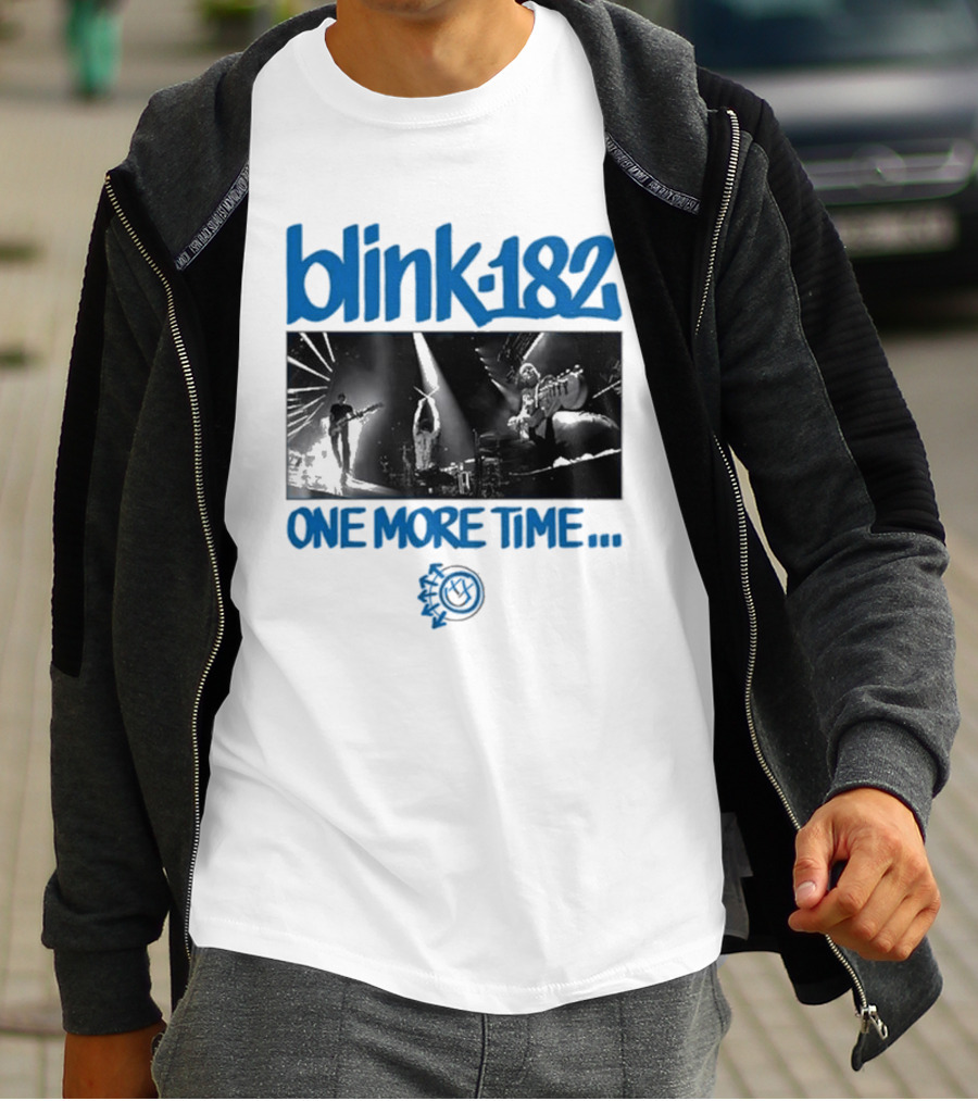 Blink-182 One More Time Concert Photo T-Shirt