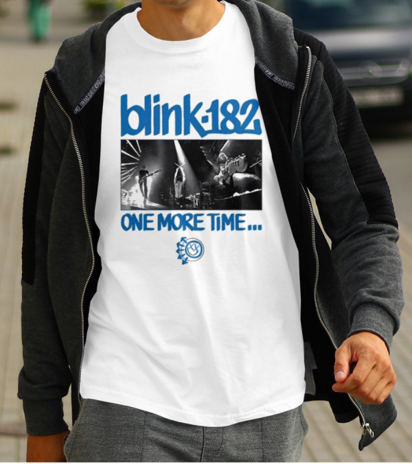 Blink-182 One More Time Concert Photo T-Shirt