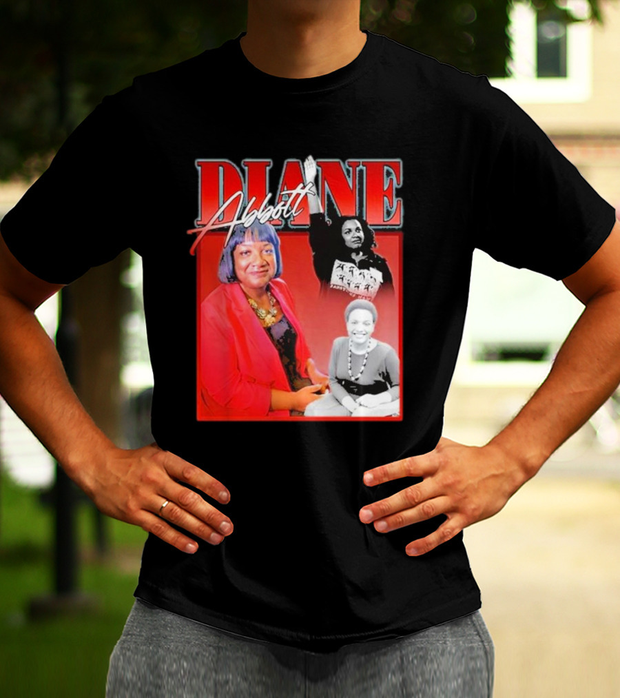 Diane Abbott Empowerment Portrait Collage T-Shirt