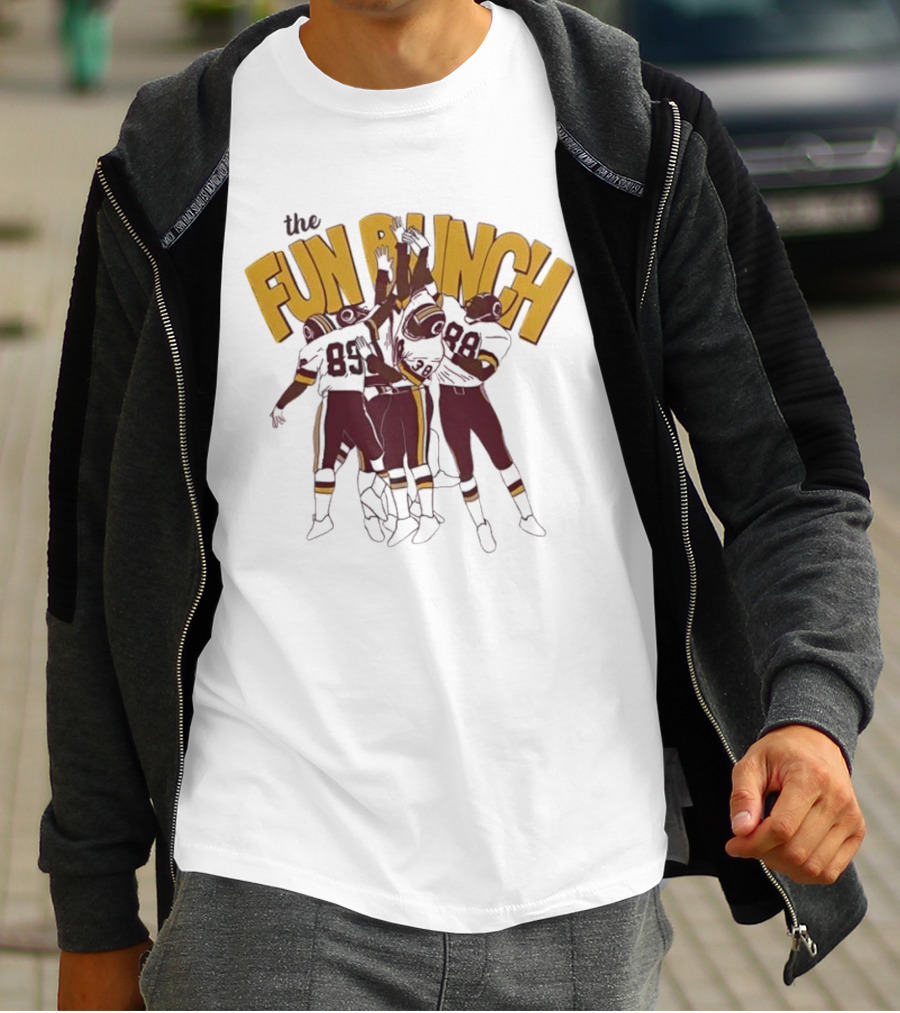 The Fun Bunch Rick Doc Walker Football T-Shirt