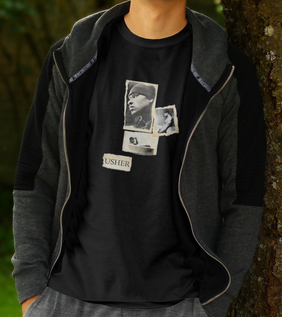 Usher Confessions Album Collage T-Shirt
