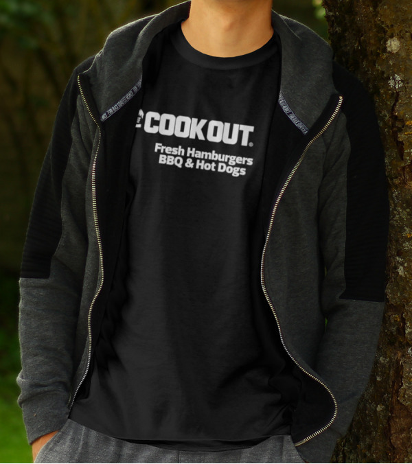 Cook Out Fresh Hamburgers BBQ And Hot Dogs T-Shirt