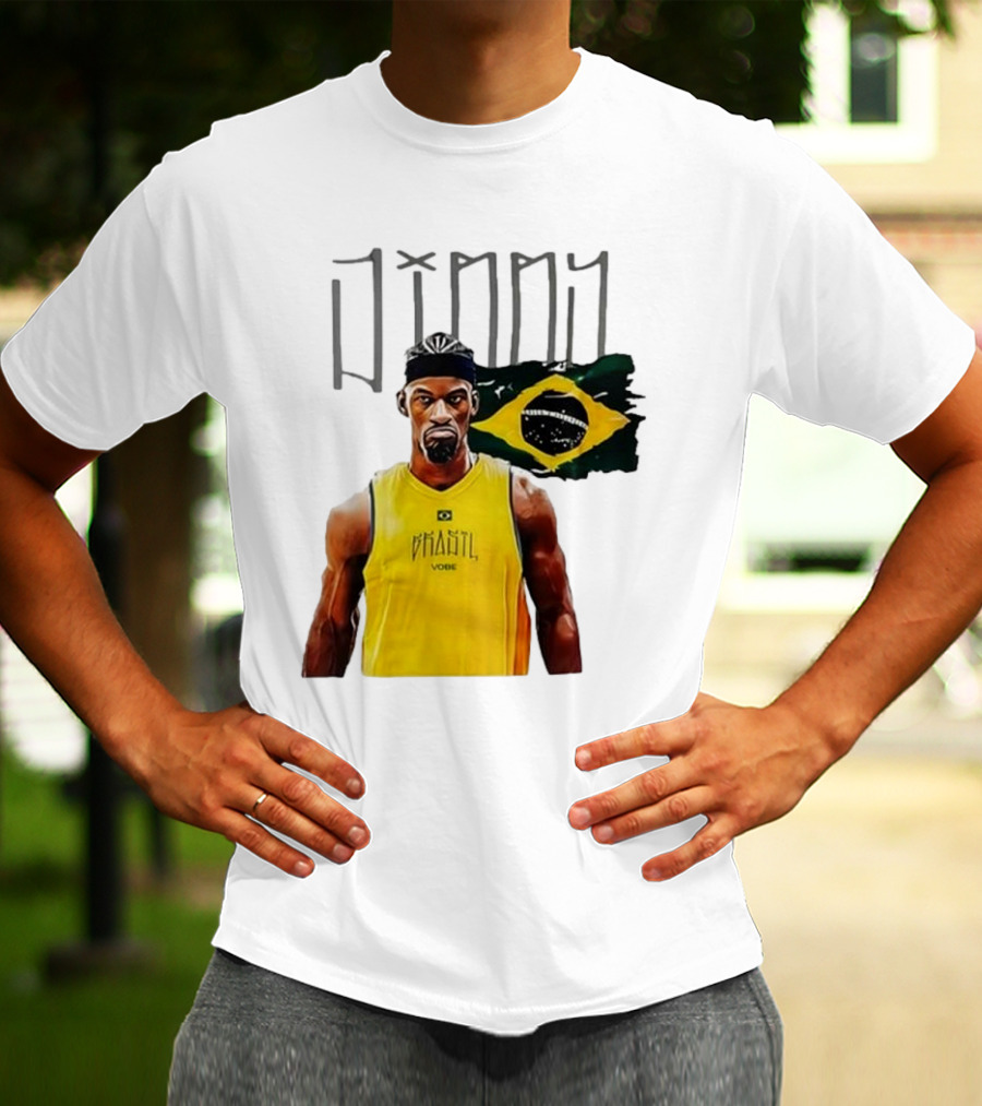 Jimmy Brasil Vibe Neymar Brazil Team T-Shirt