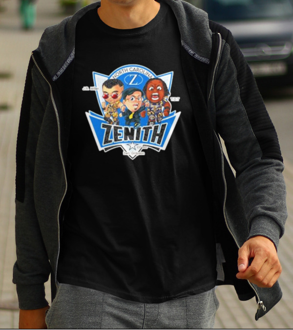 Zenith North Carolina J.R. Miller T.D.T Cartoon By Ben Grayson T-Shirt