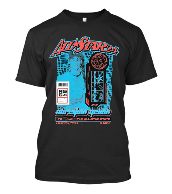 All-Star 24 Christian Yelich ASG 24 TX The All-Star State Arlington Texas T-Shirt