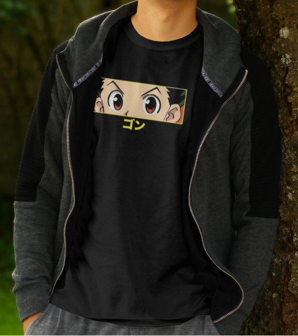 Gon Eyes Hunter X Hunter Anime Manga Face T-Shirt