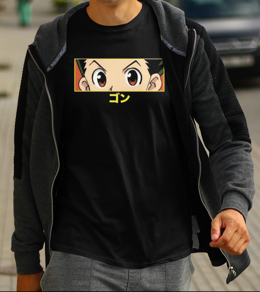Gon Eyes Hunter X Hunter Anime Manga Face T-Shirt
