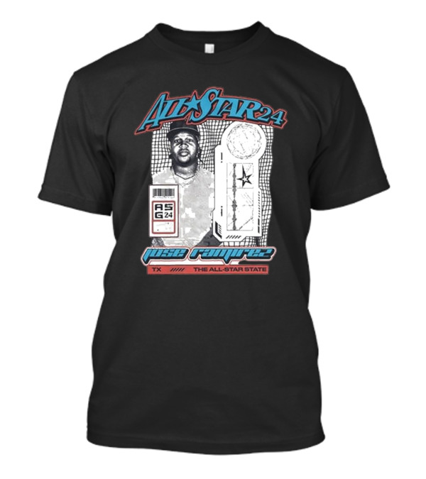 All-Star 24 ASG Jose Ramirez TX The All-Star State T-Shirt