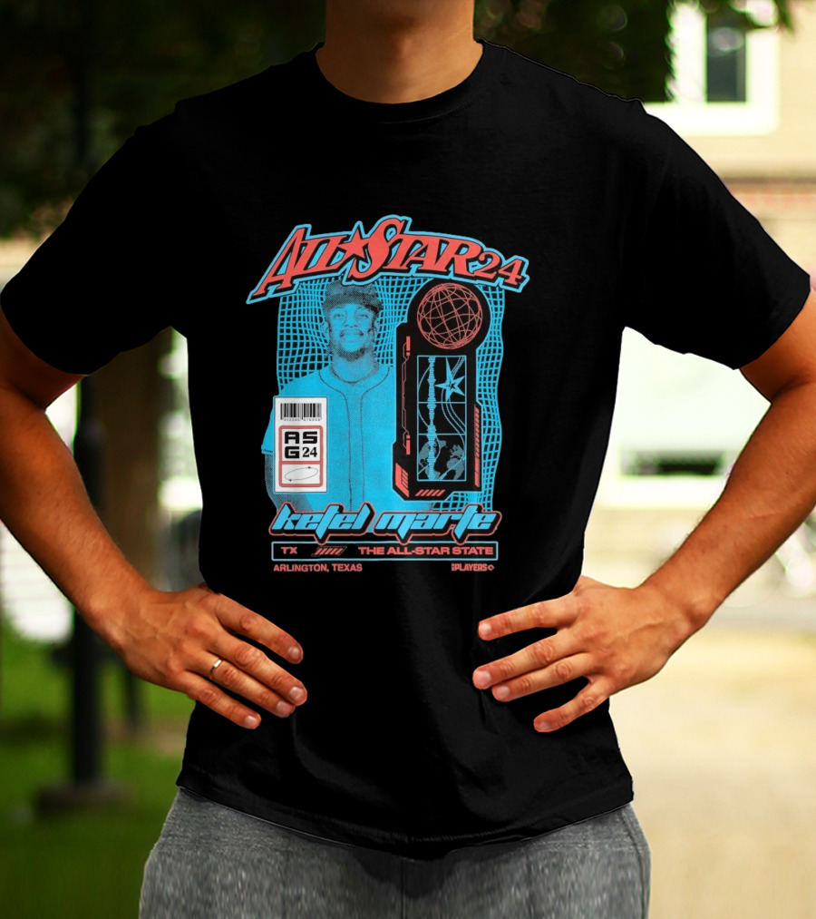 All-Star 24 Ketel Marte Arlington Texas ASG 24 The All-Star State T-Shirt