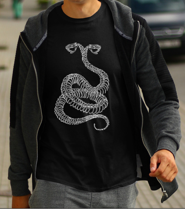 Lindsay Nikole That We Know Of Snake Skeleton T-Shirt