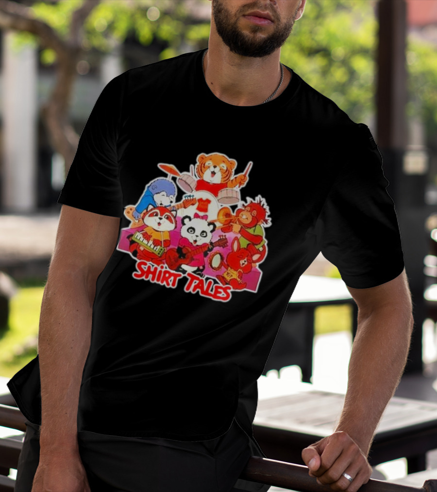 Shirt Tales Band Tribute Kids 80s Music Adventure T-Shirt