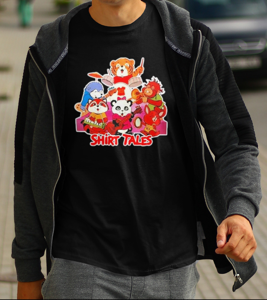 Shirt Tales Band Tribute Kids 80s Music Adventure T-Shirt