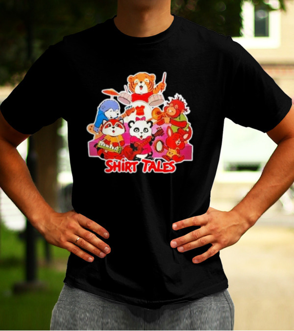 Shirt Tales Band Tribute Kids 80s Music Adventure T-Shirt
