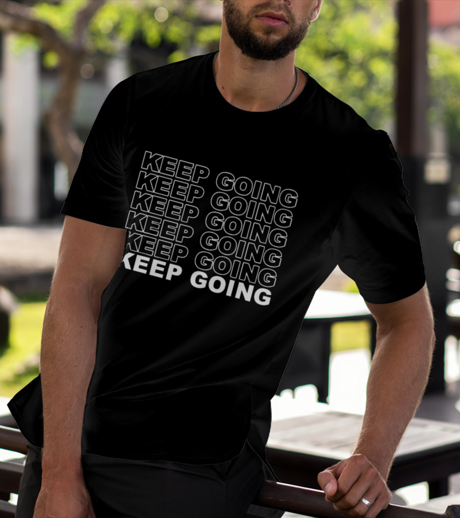Dwight Howard Keep Going Keep Going Motivation Repeated T-Shirt