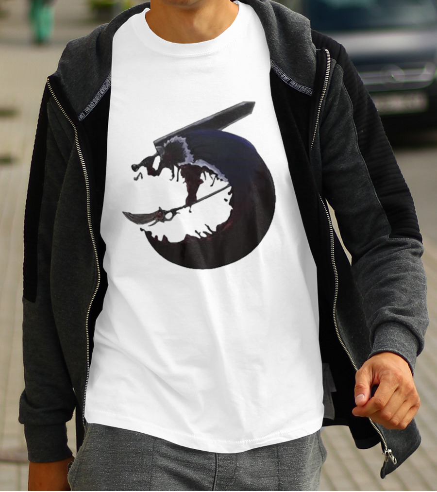 God’s Hand Remaster Dark Knight Sword Eclipse T-Shirt