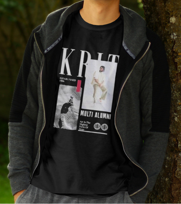 KRIT Established 1986 Multi Alumni Art Is The Highest Form Of Hope T-Shirt