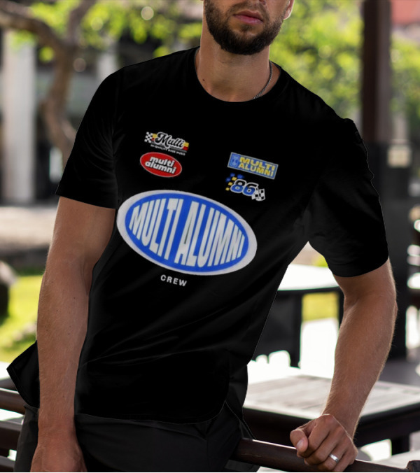 Big K.R.I.T. Multi Alumni Racing Crew 86 High-Quality Bass Music T-Shirt