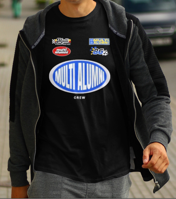 Big K.R.I.T. Multi Alumni Racing Crew 86 High-Quality Bass Music T-Shirt