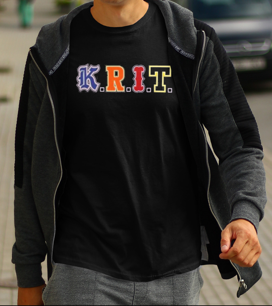 Big K.R.I.T. Varsity Style Multicolor T-Shirt