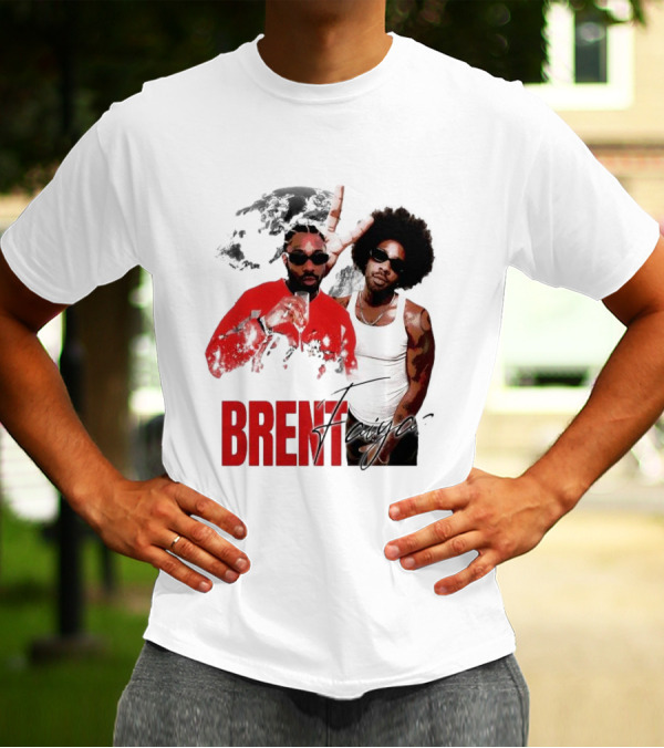 Brent Faiyaz Red Jacket And Tank Top T-Shirt