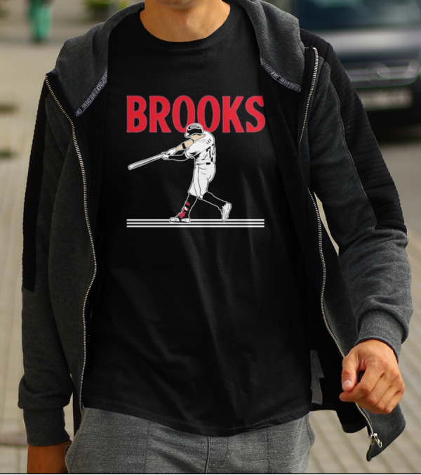 Brooks Lee Baseball Slugger Swing T-Shirt