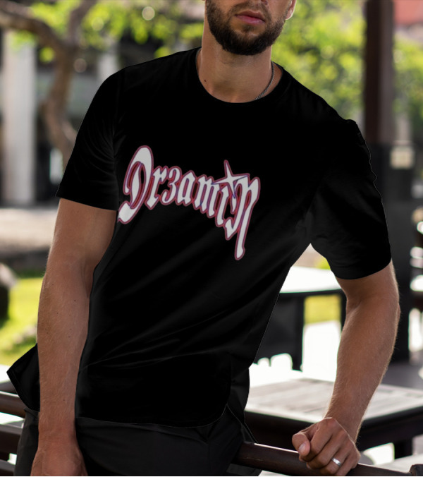 Clix Merch Rwb Clix Dr3amin Dr3amin Star Lettering T-Shirt