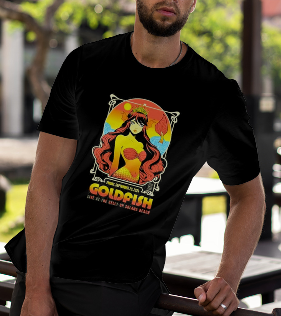 Goldfish Live At The Belly Up Solana Beach Friday September 20 T-Shirt