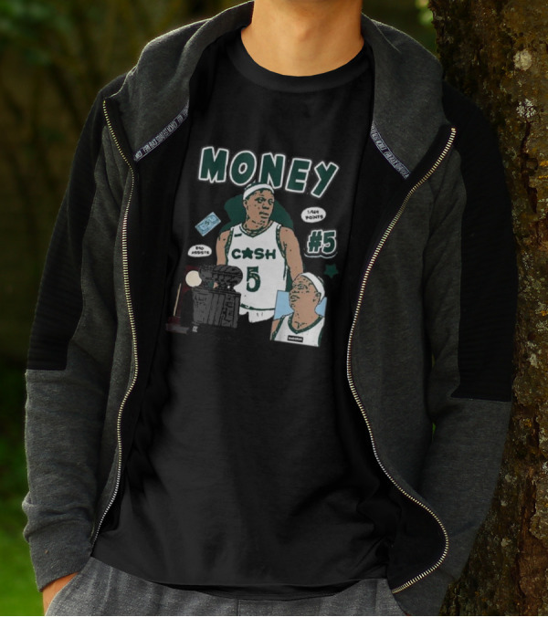 Money Cash #5 Michigan State Basketball 1,944 Points Pro Assists T-Shirt