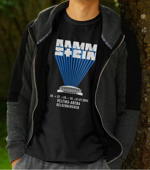 Rammstein Veltins-Arena Gelsenkirchen 26 27 29 30 31 07 T-Shirt