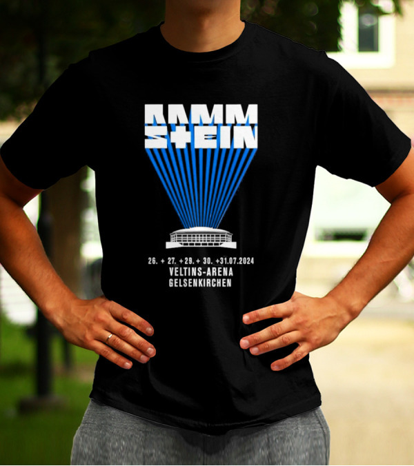 Rammstein Veltins-Arena Gelsenkirchen 26 27 29 30 31 07 T-Shirt