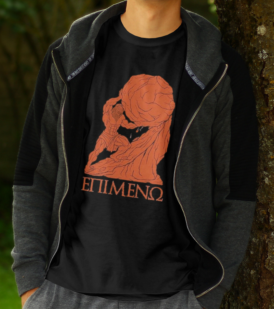 Raskolapparel Sisyphus Greek Mythology EPIMENΩ T-Shirt